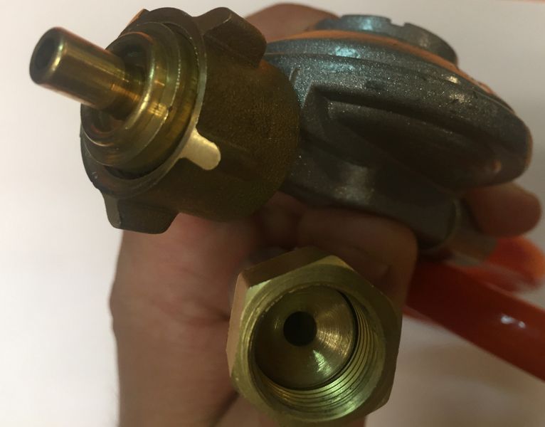 Редуктор и шланг для газового гриля D=14.5мм (евро под руку) GRILLI 77745 GR_004854 фото