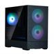Корпус P30 AIR без БП, 1xUSB3.0, 1xUSBType-C, 3x140мм ARGB, VGA 392мм, LCS ready, TG Side Panel, mATX, Zalman RC_P30AIRBLACK фото 2
