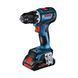 Bosch Шуруповерт-дриль ударна акумуляторна GSR 18V-90 C 18В 2х5А&middot;год 36-64Нм 0-2100об&middot;хв кейс 1.1кг RC_0.601.9K6.006 фото 1