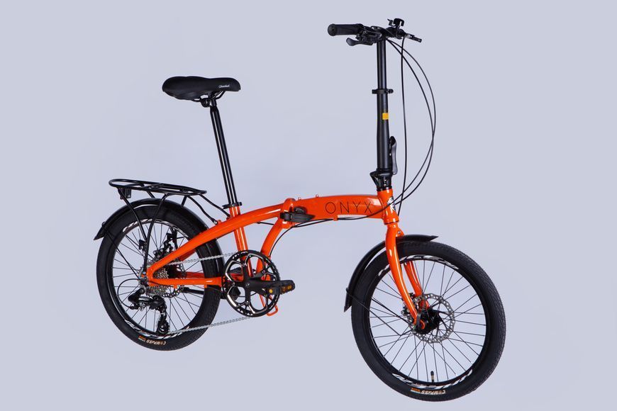 Велосипед AL 20" Dorozhnik ONYX DD CS рама-10,5" оранжевый 2025 VT_OPS-D-20-075 фото