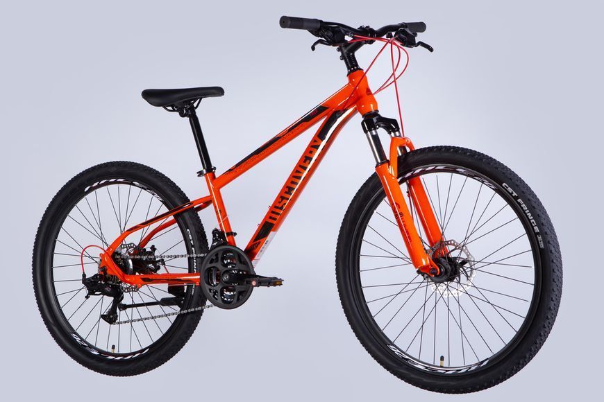 Велосипед ST 26" Discovery TREK DD FR рама-13" оранжевый 2025 VT_OPS-SP-26-049 фото