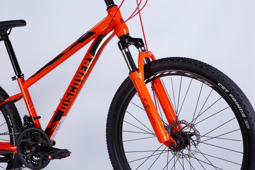 Велосипед ST 26" Discovery TREK DD FR рама-13" оранжевый 2025 VT_OPS-SP-26-049 фото