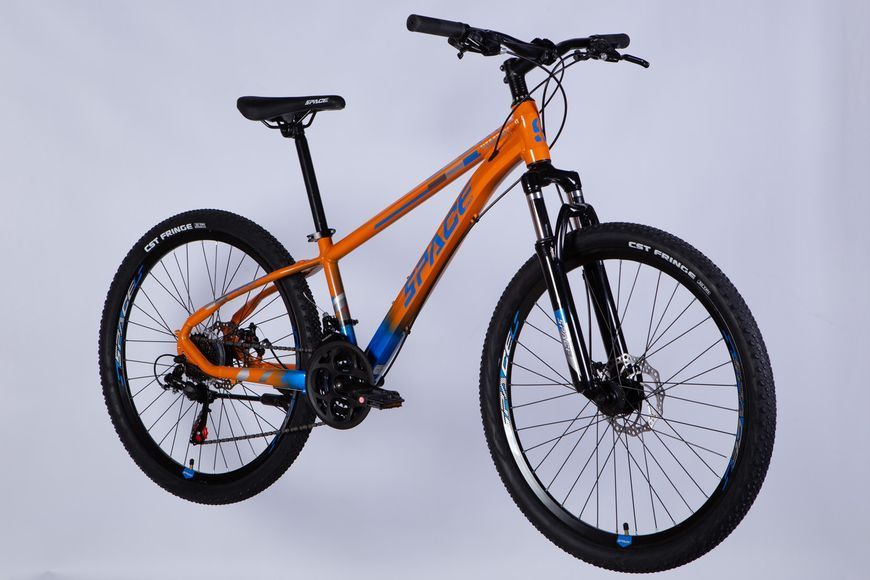 Велосипед AL 26" SPACE MERCURY DD FR рама-13" оранжево-синий 2025 VT_OPS-SP-26-039 фото