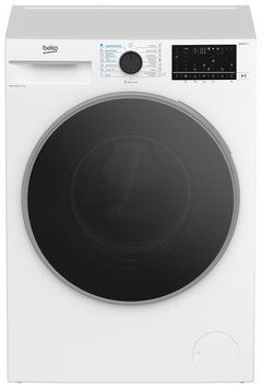 Пральна-сушильна машина Beko фронтальна, 10(7)кг, 1400, А, 60см, дисплей, білий RC_B5DFT510457WPB фото
