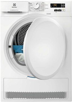 Electrolux Сушильна машина тепловий насос, 7кг, A++, 64см, дисплей, білий RC_EW6D171YU фото