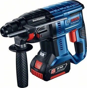 Акумуляторний перфоратор Bosch GBH 180-LI SDS-Plus 18В акб 1x4А/год 2Дж 2.3кг RC_0.611.911.122 фото