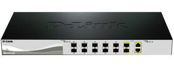 Коммутатор D-Link DXS-1210-12SC 10xSFP+, 2x10GE/SFP+, L3 RC_DXS-1210-12SC фото