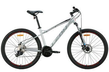 Велосипед алюміній 27.5" Leon XC 100 AM DD рама-16.5" сірий з чорним і червоним 2024 VT_OPS-LN-27.5-175 фото