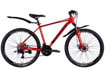 Велосипед AL 26" Discovery BASTION DD CS рама-18" червоно-чорний 2025 VT_OPS-DIS-26-619 фото