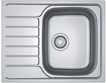 Franke Мойка кухонная Spark, нерж.сталь, прямоуг., с крылом, 635х500х160мм, чаша- 1, накладная, SKL 611-63, RC_101.0598.808 фото