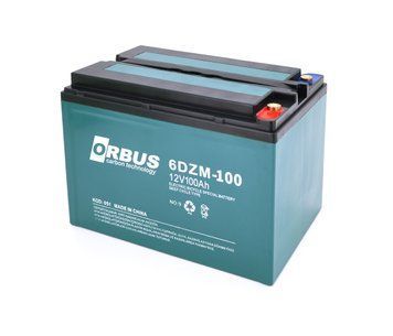 Аккумуляторная батарея ORBUS 6-DZM-100 12V 100 Ah (215 x 140 x 165) 16,5kg Q2/48 U_29020 фото