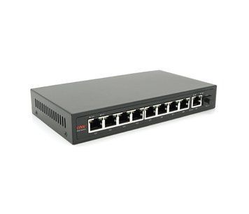 Коммутатор 8ми портовый PoE Full Gigabit ONV-POE33108PFG, 8xPoe1000Мбит + 1х1000 Мбит + 1хSFP 1000Мбит U_33744 фото