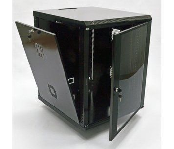 Шафа Voltronic 15U, 600х700х773 мм (Ш*Г*В), акрилове скло, чорна U_04849 фото