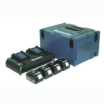 Набір Makita LXT BL1840x4/DC18RD/Makpace3 (197156-9) RC_197156-9 фото