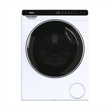 Пральна машина Haier фронтальна, 5кг, 1200, A+++, 44см, дисплей, інвертор, чорний люк, висота 70см, білий RC_HW50-BP12307 фото