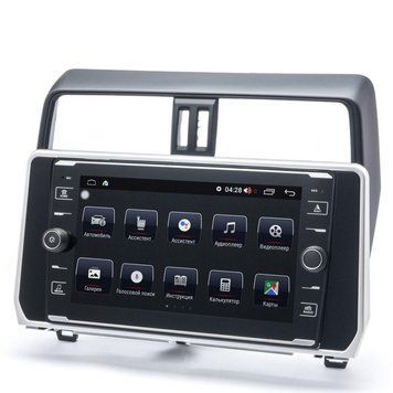 Штатная автомагнитола Prime-X 22-025/9K, 4+64, 4G для TOYOTA Land Cruiser Prado (150) 2017+ PX_2000000018430 фото