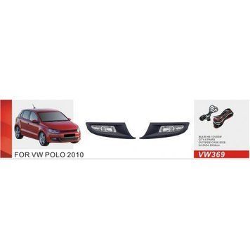 Фары доп.модель VW Polo 5 2010-14/VW-369/H8-12V35W/эл.проводка (VW-369) OL_55482 фото