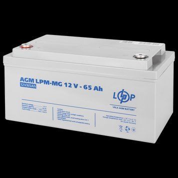 Акумулятор мультигелевий LPM-MG 12V - 65 Ah LP_3872 фото