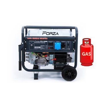 Генератор ГАЗ/бензиновый Forza FPG 9800Е 7.0/7.5 кВт с электрозапуском NV_DD0004126 фото