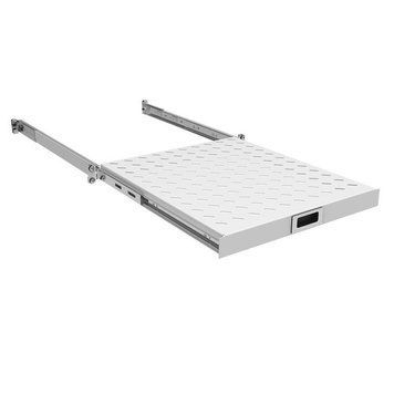 Полиця 19", 1U, висувна, глибиною 350-450 мм, сіра ZPAS RC_W-5841-25-01-350-011 фото