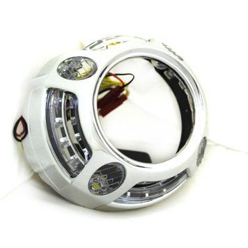 Маски 2,8" Panamera DRL LED White CREE KL_1299 фото
