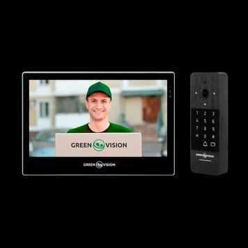 Комплект відеодомофону GreenVision GV-004-GV-060+GV-007 LP_20347 фото