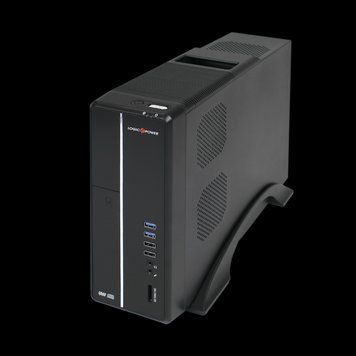 Корпус LP S602 BS 400W Slim 2хUSB 2.0 LP_1594 фото