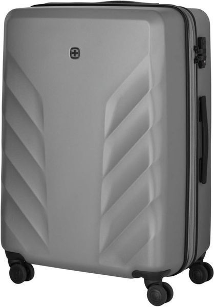 Валіза, Motion, середній, пластик, 4 колеса, сірий Wenger RC_612703 фото