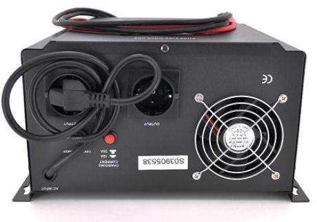 ИБП с правильной синусоидой Europower PSW-EP2000WM24 (1400 Вт)20А, настенный, под внешнюю АКБ 24В, Q1 9,7кг U_09845 фото