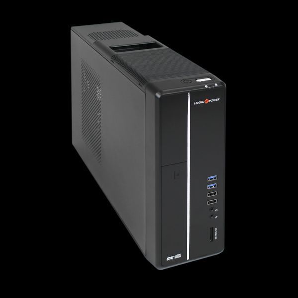Корпус LP S602 BS 400W Slim 2хUSB 2.0 LP_1594 фото