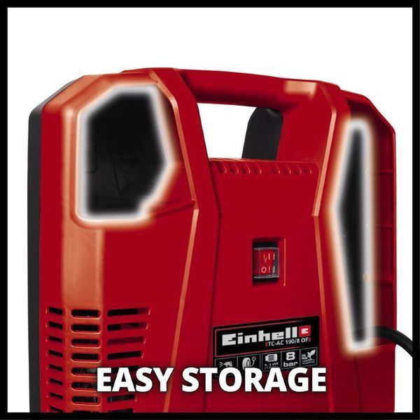 Безмасляний компресор Einhell TC-AC 190/8 Kit RC_4020536 фото
