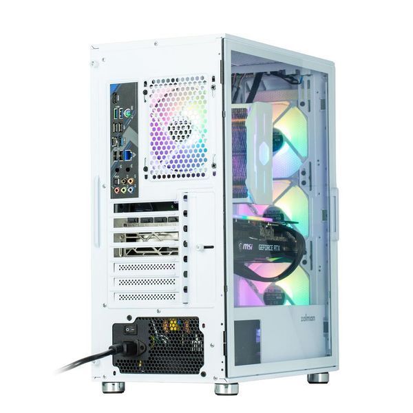 Корпус Zalman I3 Neo без БП, 1xUSB3.0, 2xUSB2.0, 4x120мм RGB, VGA 355мм, LCS ready, TG Side Panel, ATX, білий RC_I3NEOWHITE фото