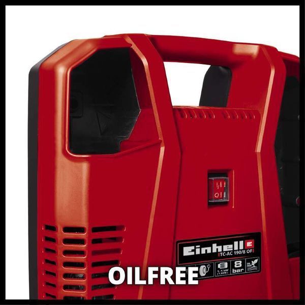 Безмасляний компресор Einhell TC-AC 190/8 Kit RC_4020536 фото
