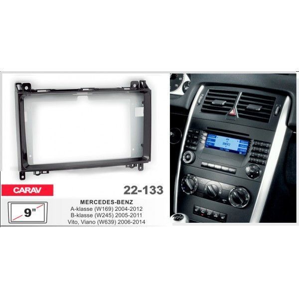 Переходная рамка CARAV 22-133 для Mercedes AV_22-133 фото