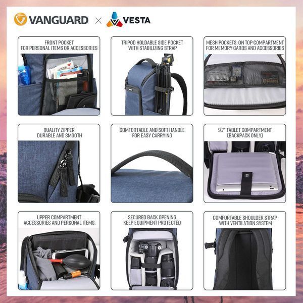 Рюкзак Vanguard Vesta Aspire 41 Navy (Vesta Aspire 41 NV) DS_DAS301110 фото