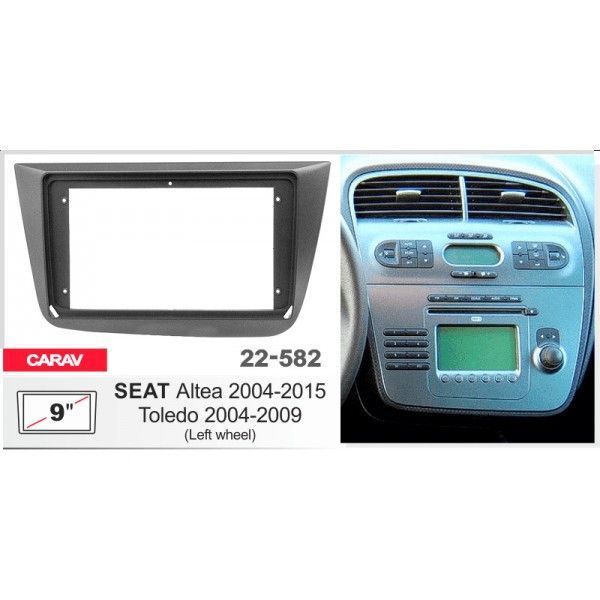Перехідна рамка CARAV 22-582 для Seat Altea, Toledo AV_22-582 фото