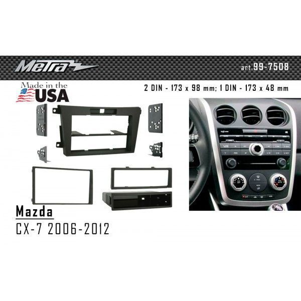 Перехідна рамка Metra 99-7508 для Mazda CX-7 2006-2012 AV_99-7508 фото