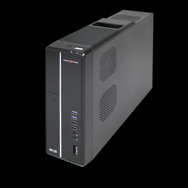 Корпус LP S602 BS 400W Slim 2хUSB 2.0 LP_1594 фото