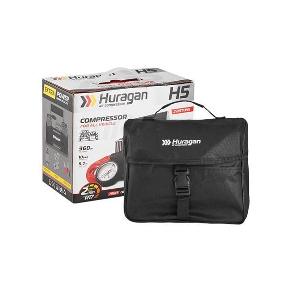 Компресор автомобільний Huragan 12В, 7 Атм, 85 л/хв H0500 LI_H0500 фото