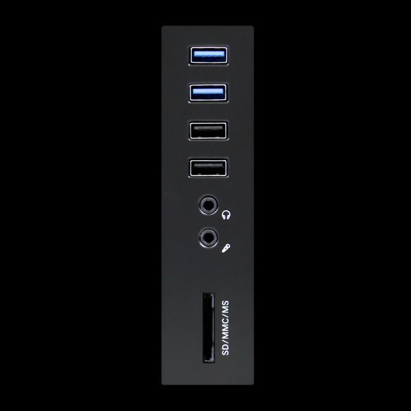 Корпус LP S602 BS 400W Slim 2хUSB 2.0 LP_1594 фото