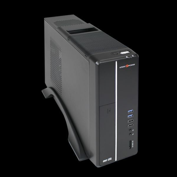 Корпус LP S602 BS 400W Slim 2хUSB 2.0 LP_1594 фото