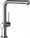 Смеситель для кухни Hansgrohe Talis M54, длина излива - 215мм, вытяжной, 1рычаг, KM270, хром RC_72808000 фото 1