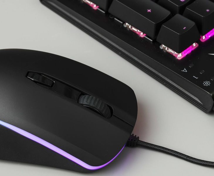 Миша HyperX Pulsefire Surge, RGB, USB-A, чорний RC_4P5Q1AA фото