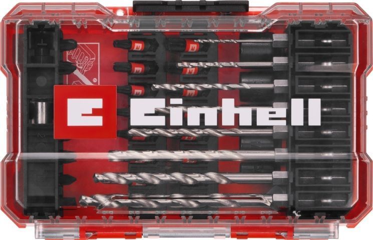 Набір ударних біт і свердл по металу Einhell 39шт M-Case 0.64кг RC_108773 фото