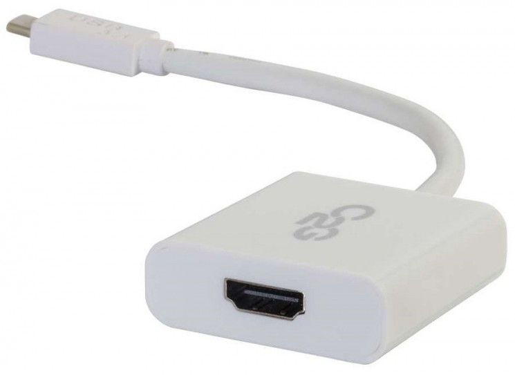 Адаптер C2G USB-C > HDMI Белый RC_CG80516 фото