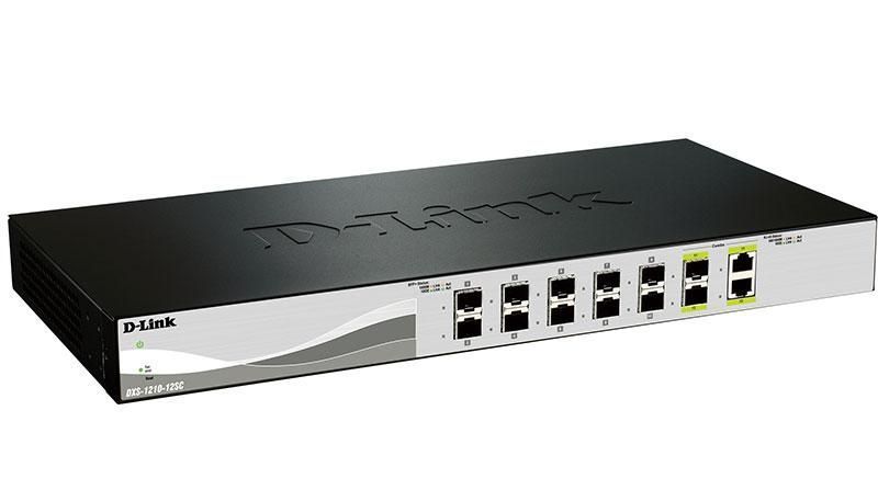 Коммутатор D-Link DXS-1210-12SC 10xSFP+, 2x10GE/SFP+, L3 RC_DXS-1210-12SC фото