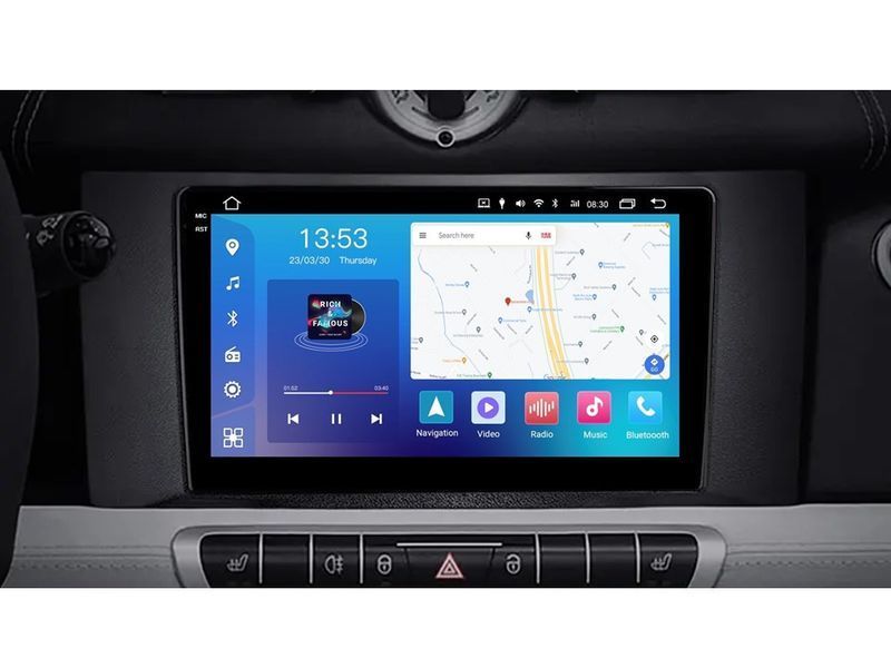 Штатна автомагнітола FORS.auto FS 2 PRO для Smart Fortwo (2+32Gb, 9") 2011-2015 FA_FS-2180 фото
