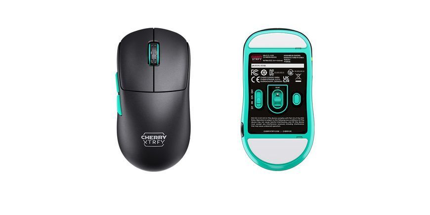 Cherry Xtrfy Мышь M68, WL/USB-A, RGB, черный RC_CX-M68W-BLACK фото