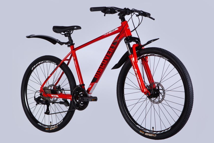 Велосипед AL 26" Discovery BASTION DD CS рама-18" червоно-чорний 2025 VT_OPS-DIS-26-619 фото