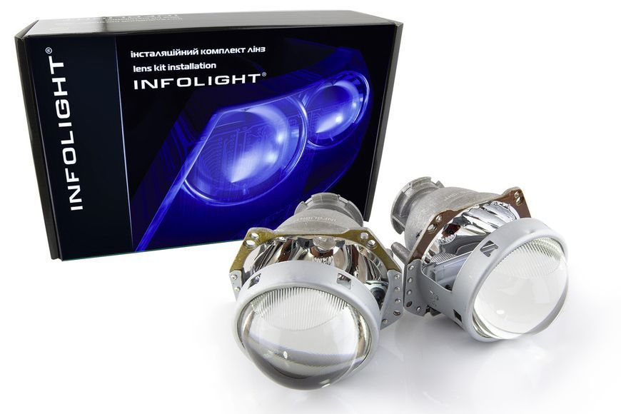 Комплект биксеноновых линз Infolight G9 (без маски) MA_Infolight G9 фото